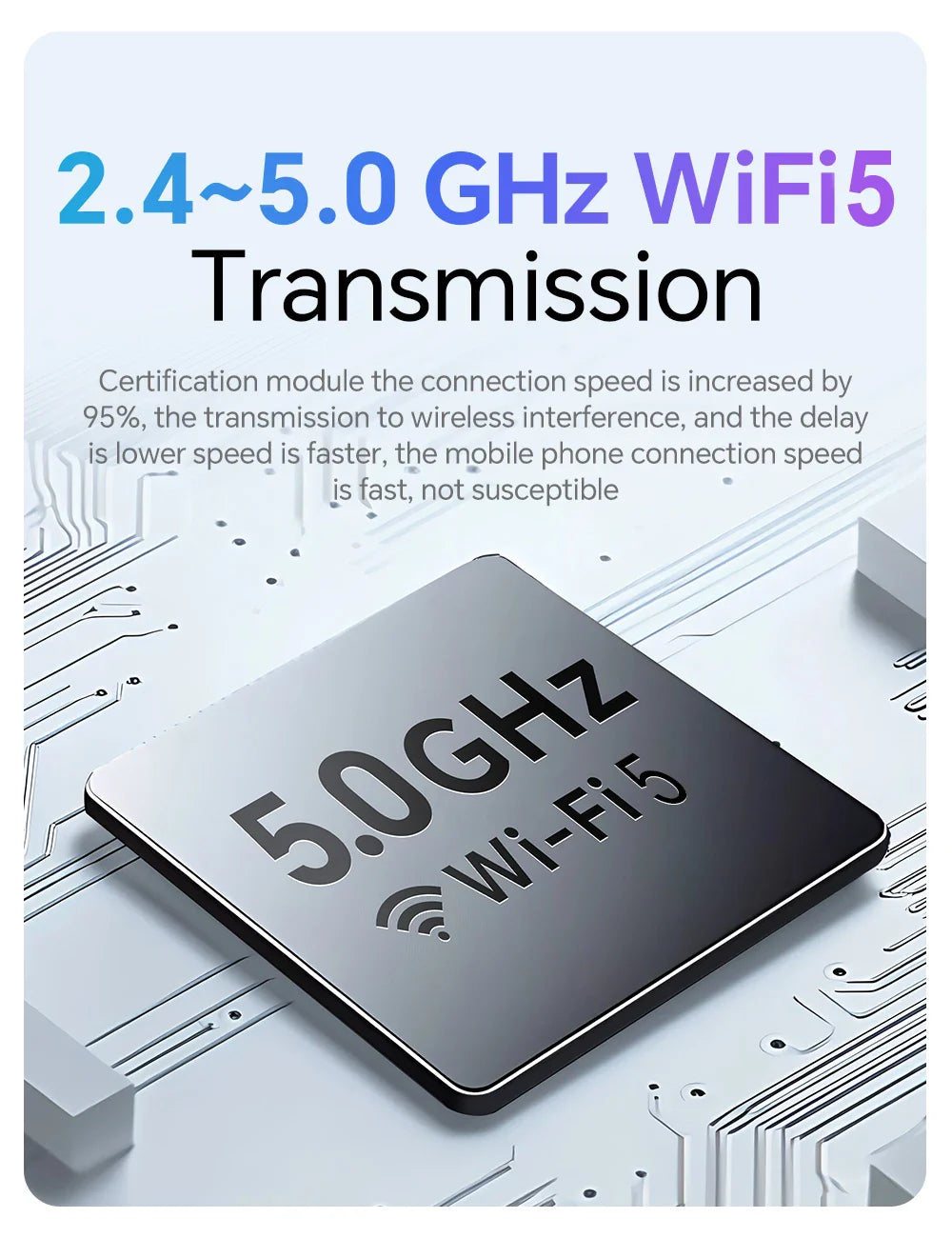 NEW Mini 2 in 1 Wireless CarPlay & Android Auto Adapter – Smart Bluetooth WiFi Dongle, Fast Connect, Plug & Play