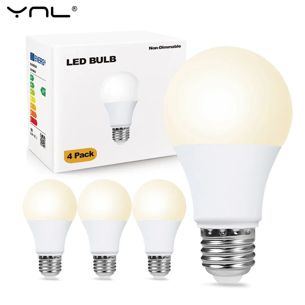 E27 LED Light Bulbs - AC 220V SMD2835 3W–18W Energy Saving Indoor Lamps