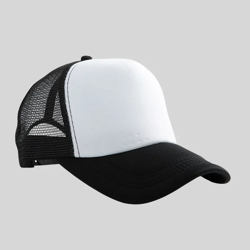 Personalized Logo Trucker Hats - Custom Foam Mesh Baseball Caps for Men & Women, Snapback Sun Hats