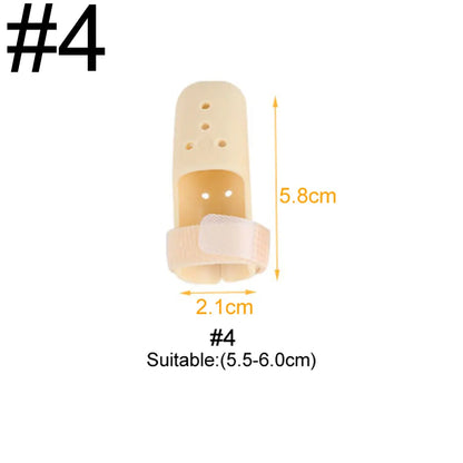 Tcare Adjustable Finger Splint Brace — Finger Support Protector for Arthritis, Joint Injury & Pain Relief