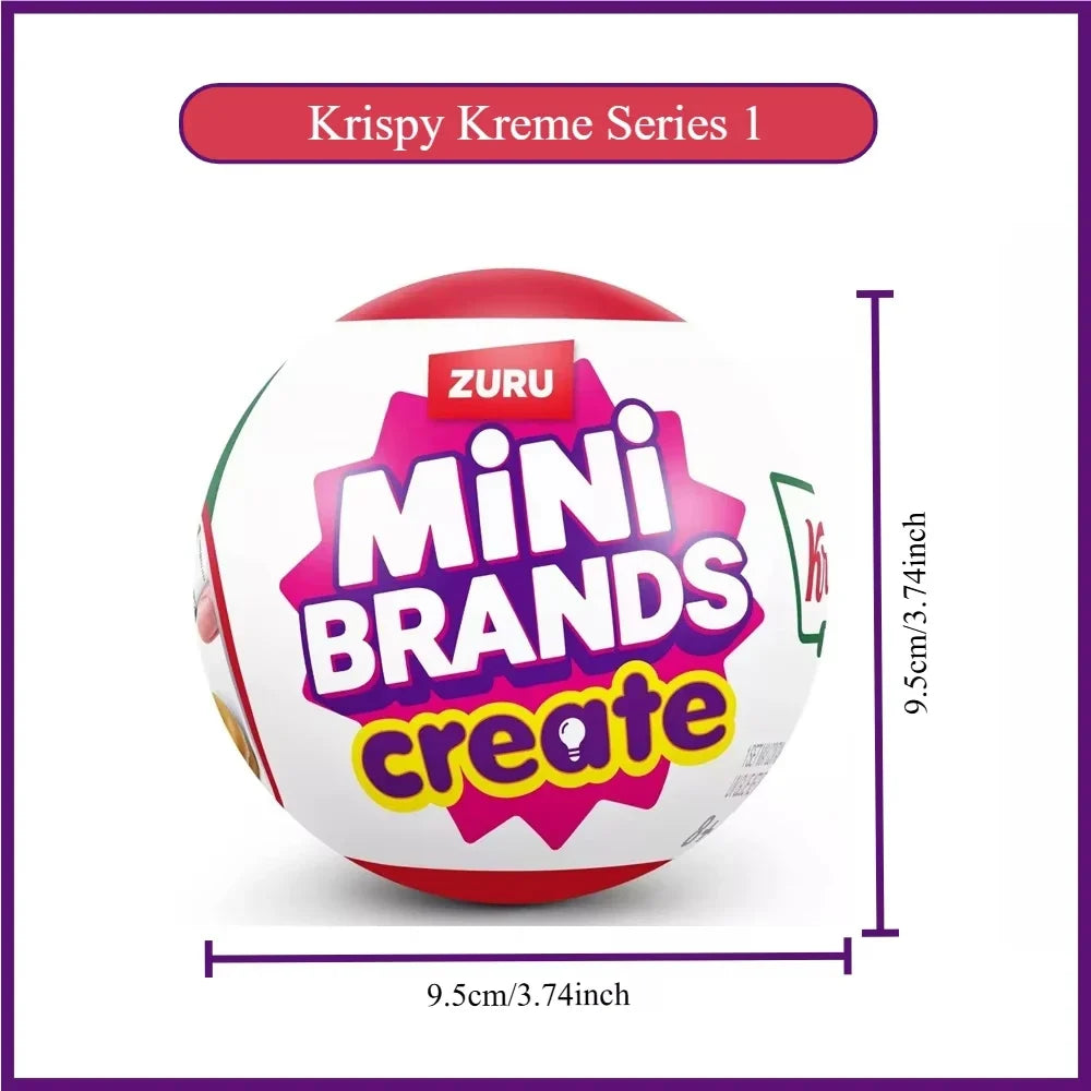 ZURU 5 Surprise Mini Brands Toy - Mystery Blind Box Miniature Collectible Surprise Gift for Kids