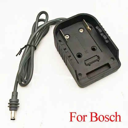18V Lithium Battery Adapter Cable - Power Tool Battery Converter for Makita Milwaukee Dewalt Bosch Ryobi & Starlink