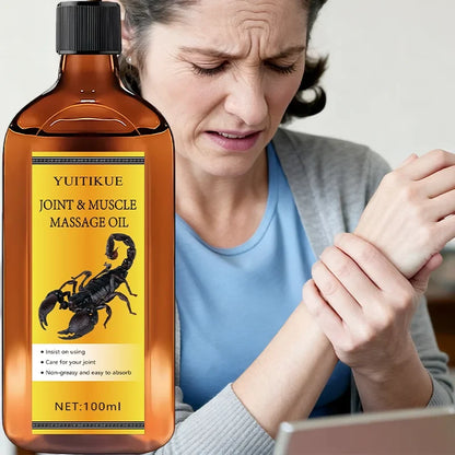 100ml Joint Massage Oil - Firming, Moisturizing & Natural Plant Oil Body Care for Massage & Spa