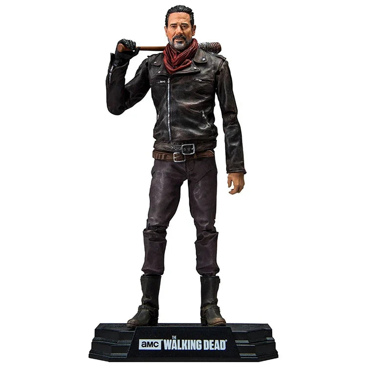 The Walking Dead Action Figures - Rick, Daryl & Negan PVC Collectible Model Toys