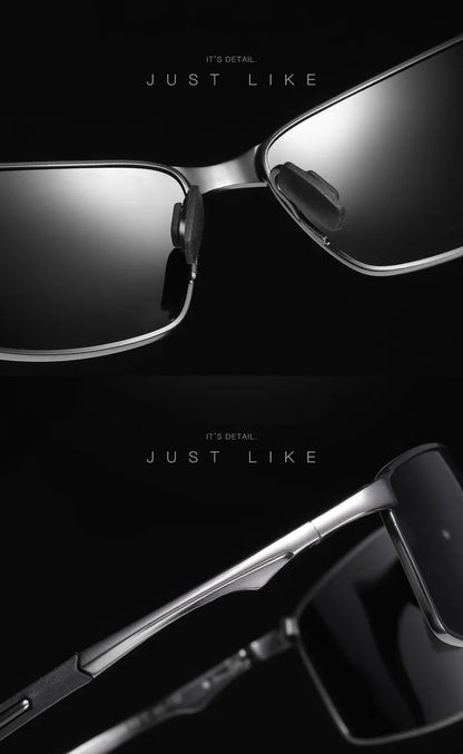 Polarized Driving Sunglasses – Night Vision Cycling Glasses for Men, UV Protection Road & Fishing Shades