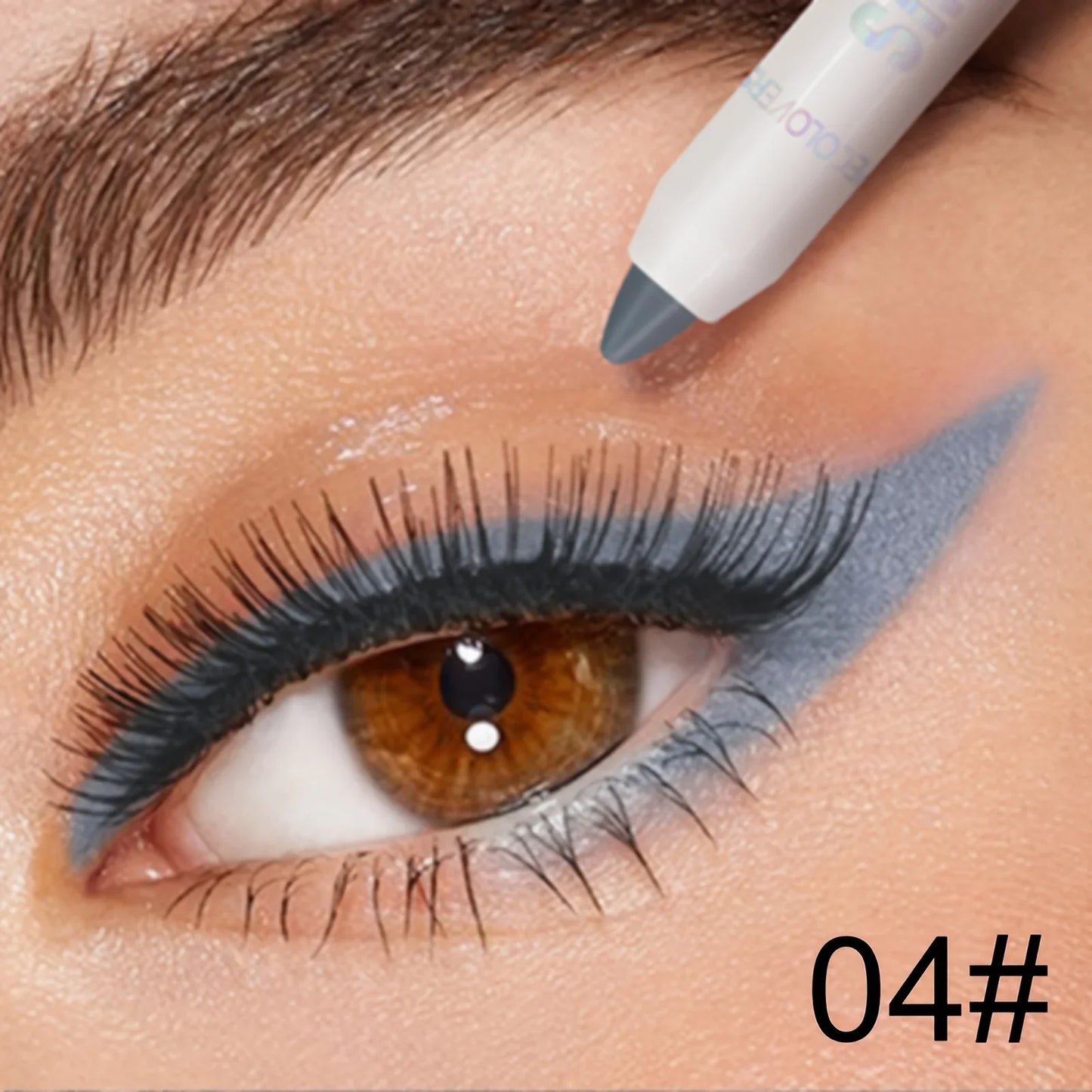 Waterproof Eyeshadow Sticks – Long-Lasting High-Pigmented Shimmer & Matte Neutral Brown Crayon Pencil