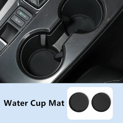 Honda Civic 11th Gen 2022–2025 Door Groove & Cup Mat Set – 12PCS Silicone Non-Slip Car Interior Storage Mats