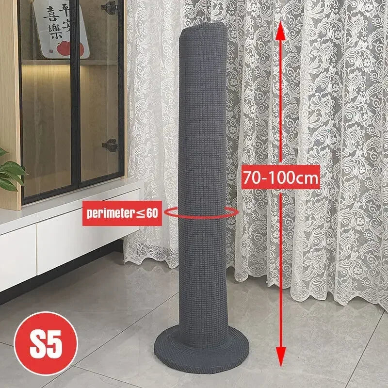 Tower Fan Protective Cover - Universal Vertical Floor Standing Fan Storage Bag for Dust, Dirt & Home Protection