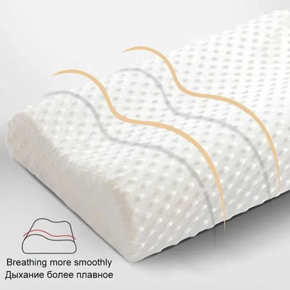 Long Memory Foam Maternity Pillow | Orthopedic Slow Rebound Bedding Pillow for Neck Support & Sleep Comfort