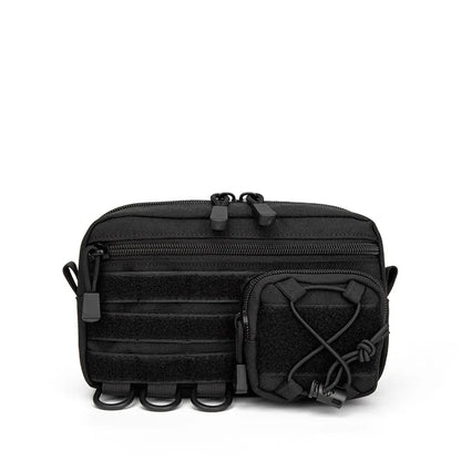 1000D EDC Molle Organizer Pouch – Horizontal Utility Tool Bag, Outdoor Waist Pack for EMT, Hunting & Fanny Pack Use