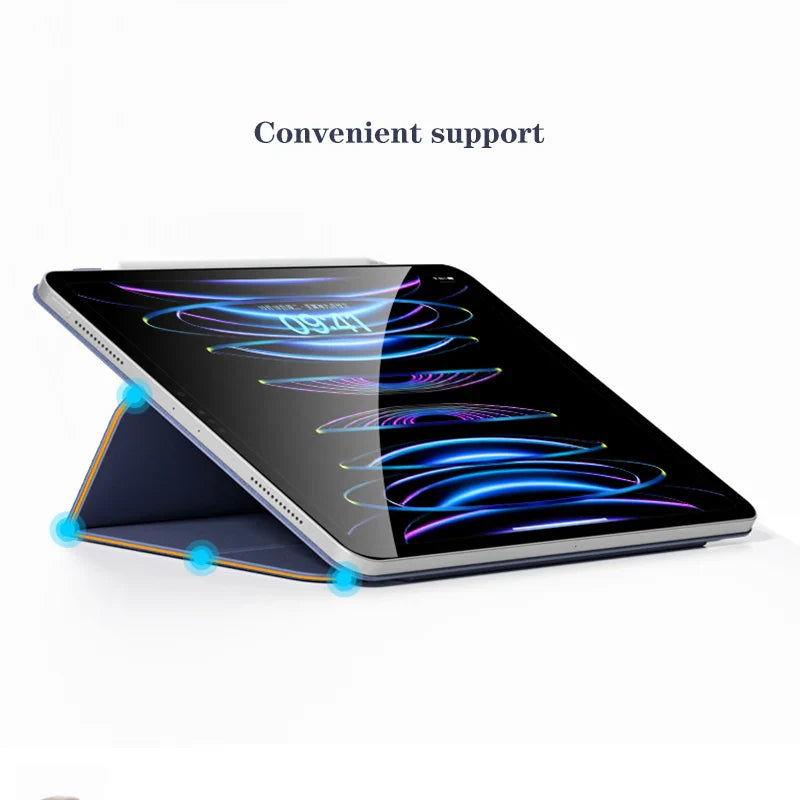 Smart Magnetic Cover for iPad Pro 11/12.9/13 – Tablet Case for iPad Air 5 & M4/M2 2024