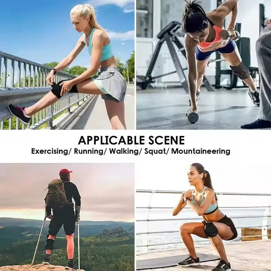 Orthopedic Knee Brace - Adjustable Patella Support Knee Pad for Joint Pain Relief Sports Protection Meniscus Ligament Guard