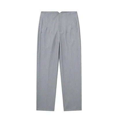 Women High Waist Office Pants - Fashion Formal Pencil Trousers for Workwear Business & Casual Outfits