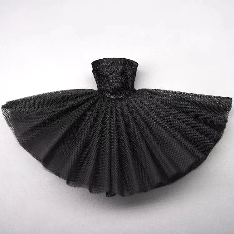 Chest Wrap Wedding Dress Skirt – Blythe, Licca, Azone OB22/OB24 Doll Dress-Up Accessories