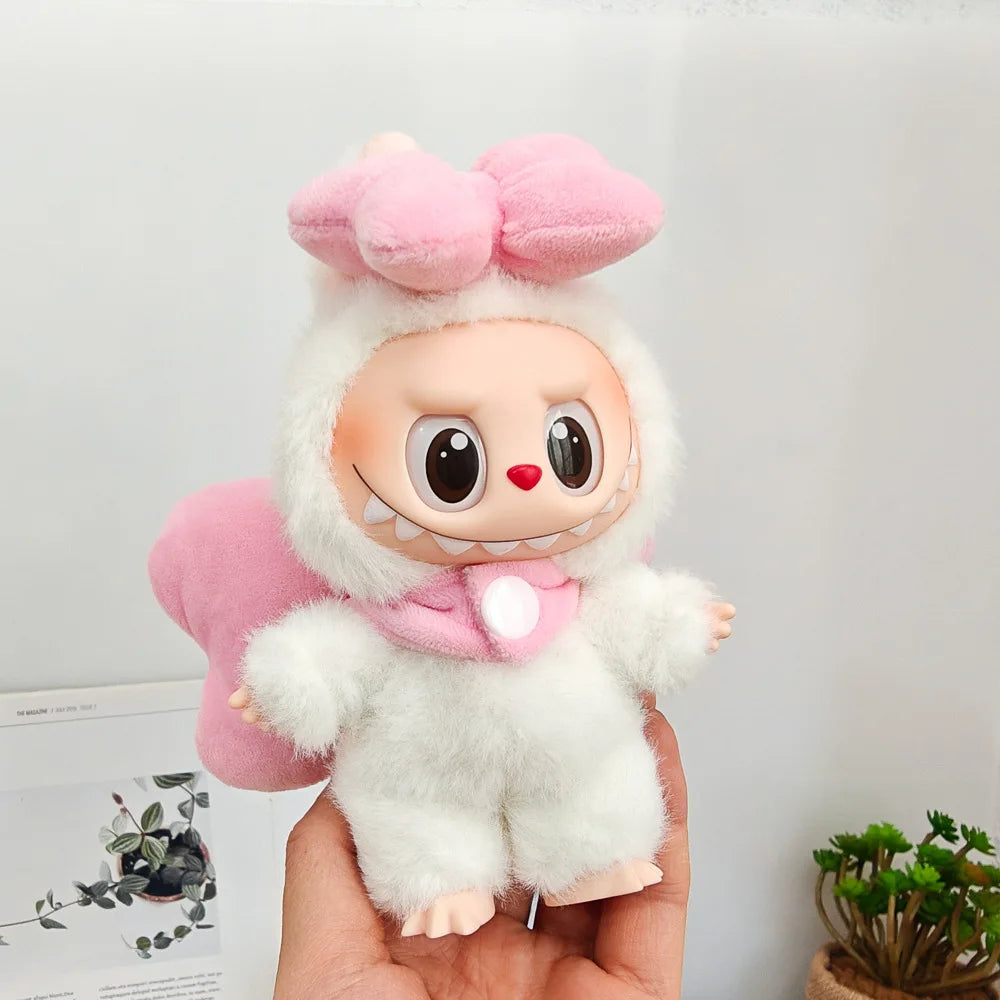 Labubu V1 V2 V3 Doll Clothes — Plush Idol Angel Wings Series Decoration DIY Toy Accessories Gift