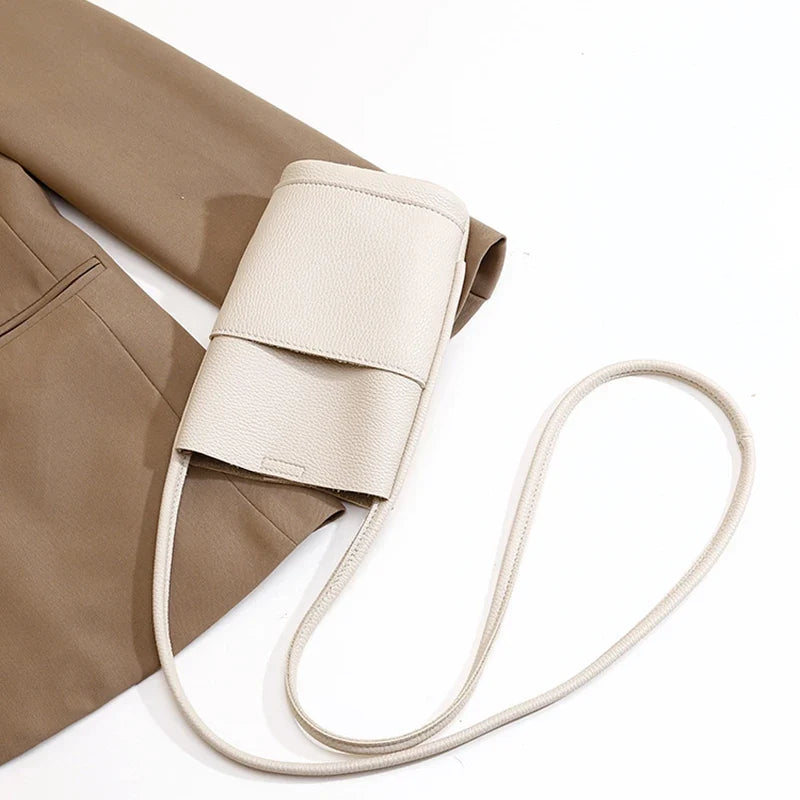 Women’s PU Leather Shoulder Bag - Large Capacity Flap Crossbody Purse with Hasp Closure & Phone Storage