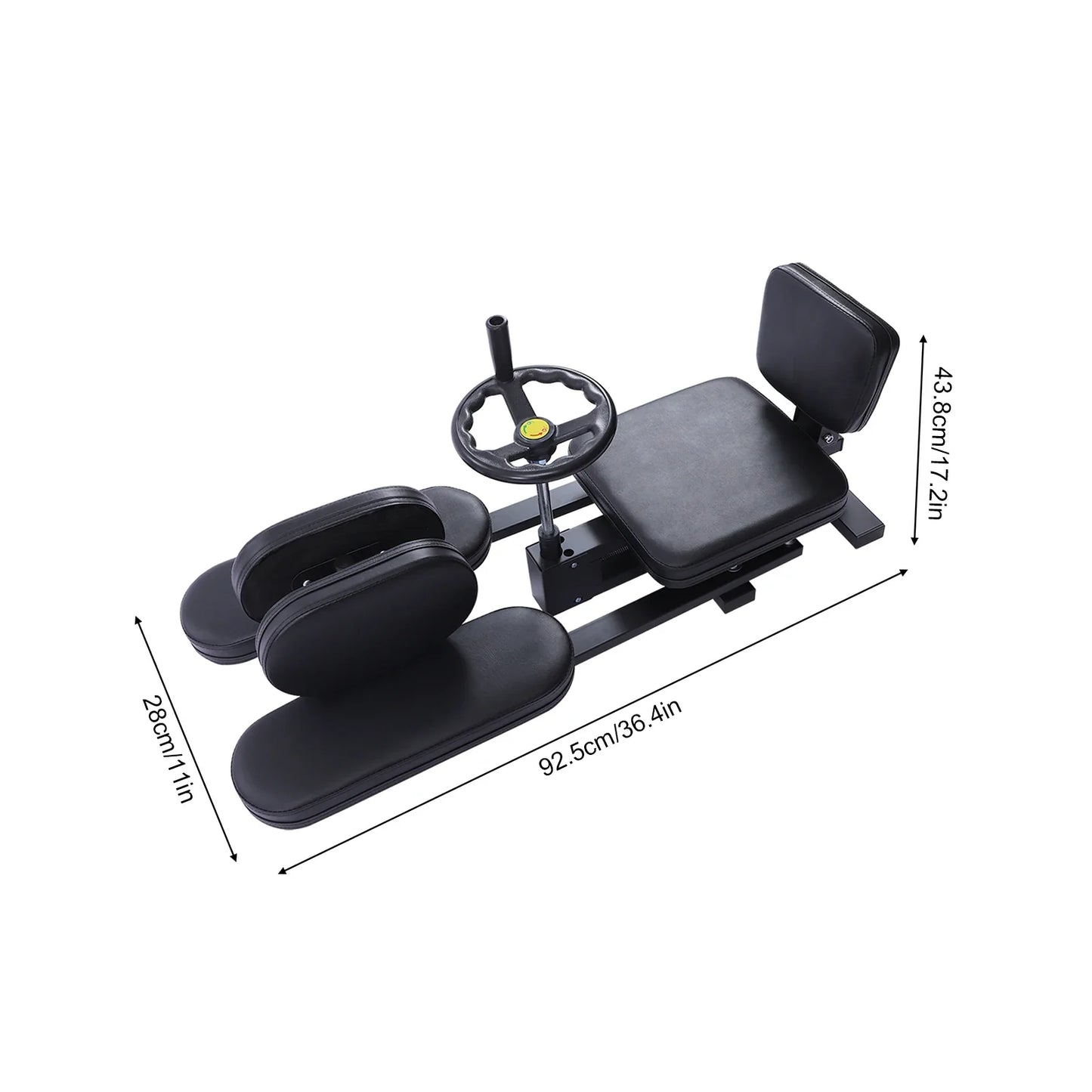 Heavy Duty Leg Stretcher Machine — Gymnastics, Yoga, MMA Flexibility & Home Gym Training Equipment