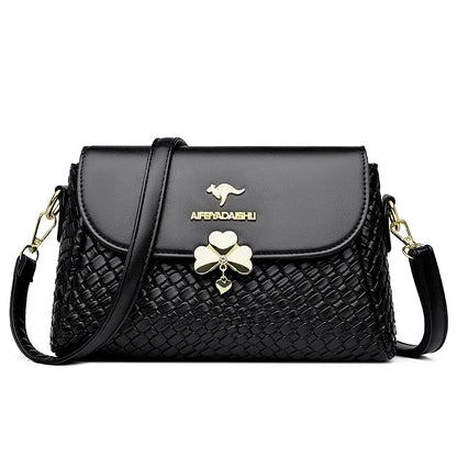 Luxury Women’s Designer Handbags – 2025 Soft Knitting Leather Crossbody Shoulder Bag