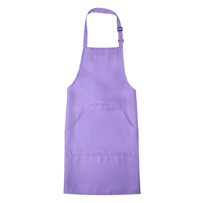 Adjustable Waterproof Kitchen Apron with 2 Pockets – 82x68cm Chef Bib for Men & Women, Navy Blue