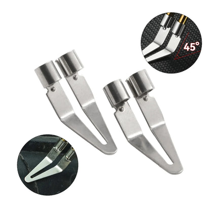 3/10Pcs Adjustable Soldering Iron Tips - 45 Degree Elbow Smooth Head Welding Repair Tool Accessories