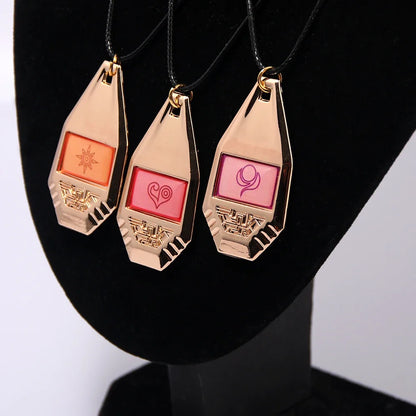 Digimon Adventure Evolver Necklace - Anime Metal Pendant Cosplay Jewelry Accessory Gift for Fans