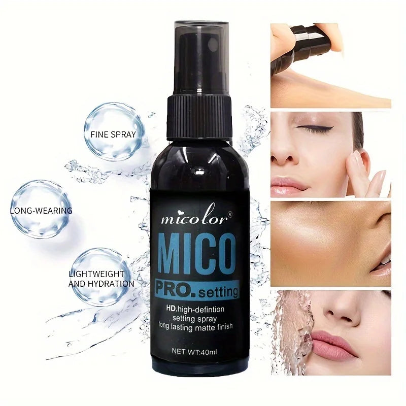 Makeup Primer & Setting Spray Set - Pore Blurring Base and Long-Lasting Makeup Finish