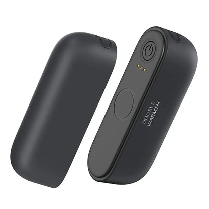 2-in-1 Portable Magnetic Rechargeable Hand Warmer – Compact Electric Pocket Heater for Outdoors & Tech Gifts