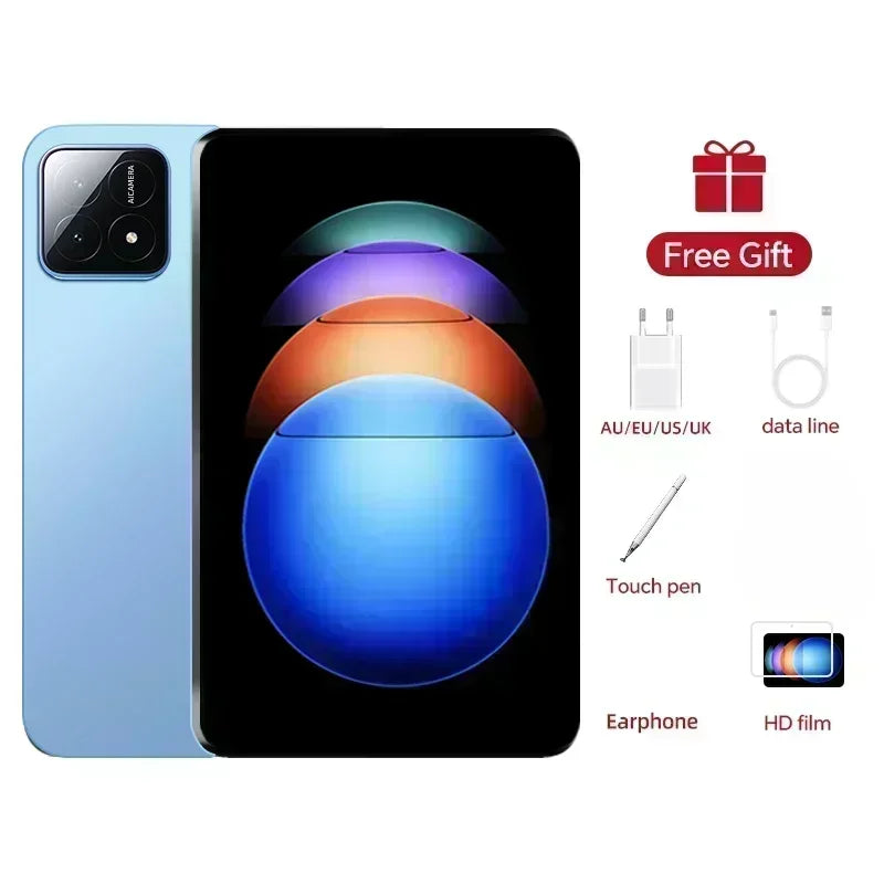 New7S Pro 2025 Tablet – Snapdragon 8 Gen 2, 4K Screen, 22GB RAM, 2TB Storage, Android 14, Dual-Mode 5G & Wi-Fi, 20000mAh Battery