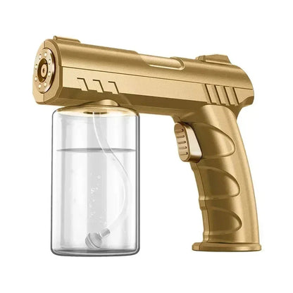 280ML Nano Blue Light Spray Gun - Wireless USB Electric Atomizer Mist Sprayer For Barber Aftershave Garden Disinfection