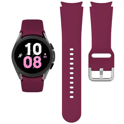 Silicone Replacement Strap for Samsung Galaxy Watch – Sport Bands for Watch 4, 5, 6, 7 (40-47mm)