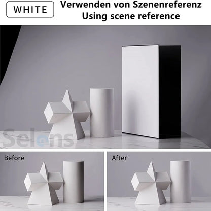 Selens Folding Photography Reflector – Thick Cardboard Paper Board for Camera Photo Shooting and Photography Props