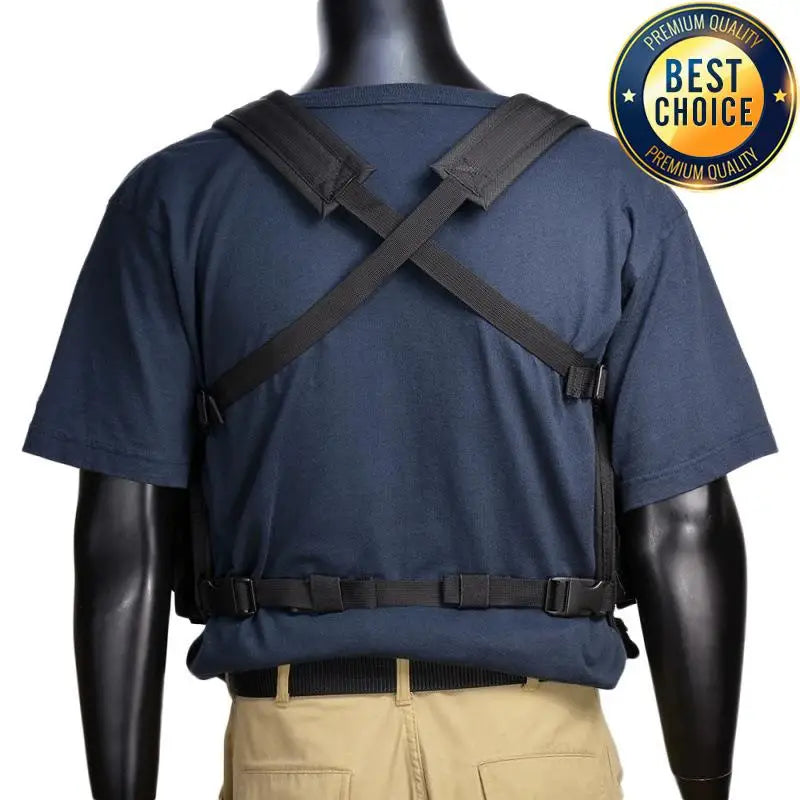 Tactical MOLLE Vest | Quick Release Hunting & CS Training Chest Vest with AK Belly Pockets