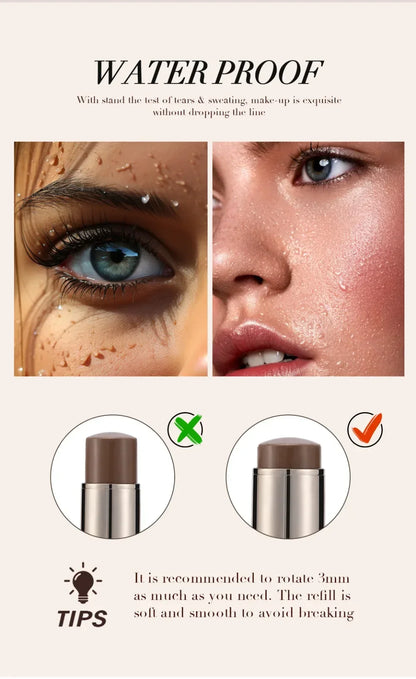 Highlighter Stick – Brightening Skin Tone, Contouring, Natural Stereo Concealer & Multi-Purpose Blush Stick