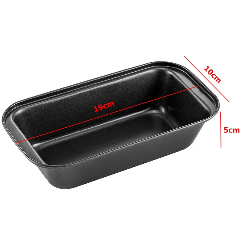 Nonstick Carbon Steel Bread Loaf Pan – Rectangle Bakeware for Toast, Brownies, and Meatloaf