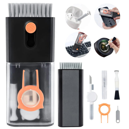 22-in-1 Multi-Function Cleaning Kit - Phone, Keyboard, AirPods, Camera, PC & Screen Cleaning Tools