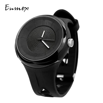 2023 Enmex Men’s Creative Industrial Quartz Watch — Digital Design Light Sports Fashion Wristwatch