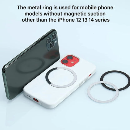Magnetic Ring Holder for iPhone 14/13/12 – MagSafe Car Mount & Wall Stand for Phone, iPad, and Tablet