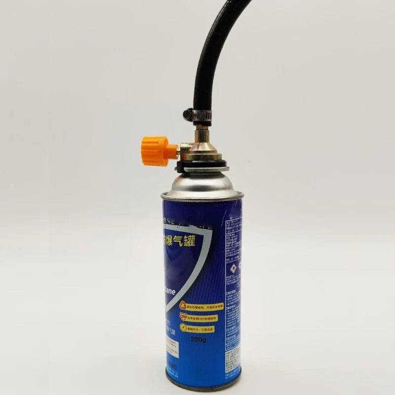 Camping Gas Stove Refill Adapter - Propane Cylinder Tank Coupler Hose Connector