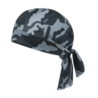 Camouflage Headband Bandana - Breathable Sun Protection Headscarf for Cycling, Sports & Outdoor Wear