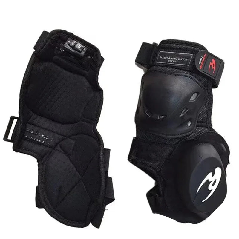 Motorcycle Shockproof Knee Slider — Professional Road Racing Gear, Foldable Protective Pads, Fast Shipping