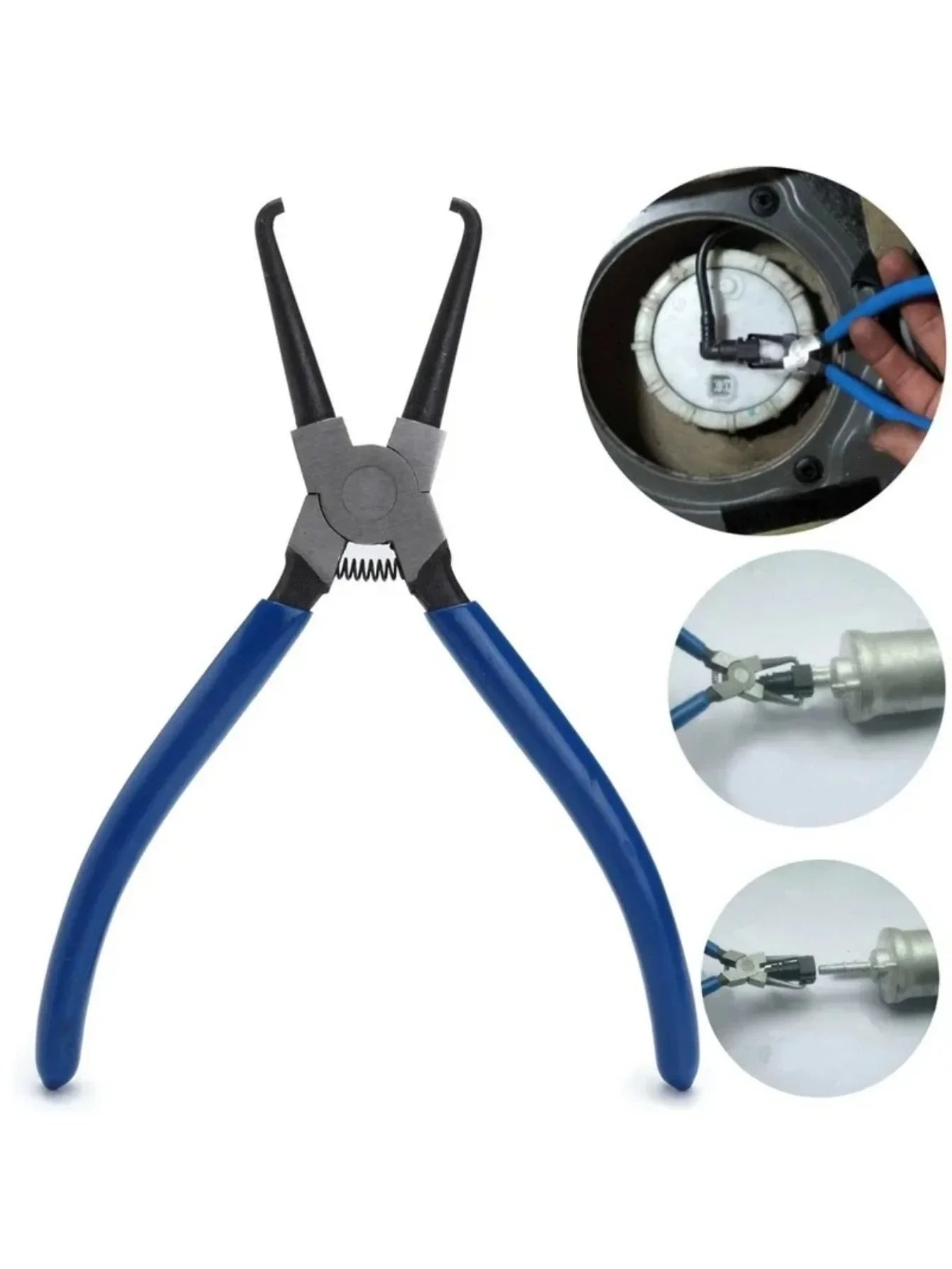 Car Hose Connector Clamp Tool - Fuel Filter Pipeline Release and Disassembly Tool for Automotive Repairs