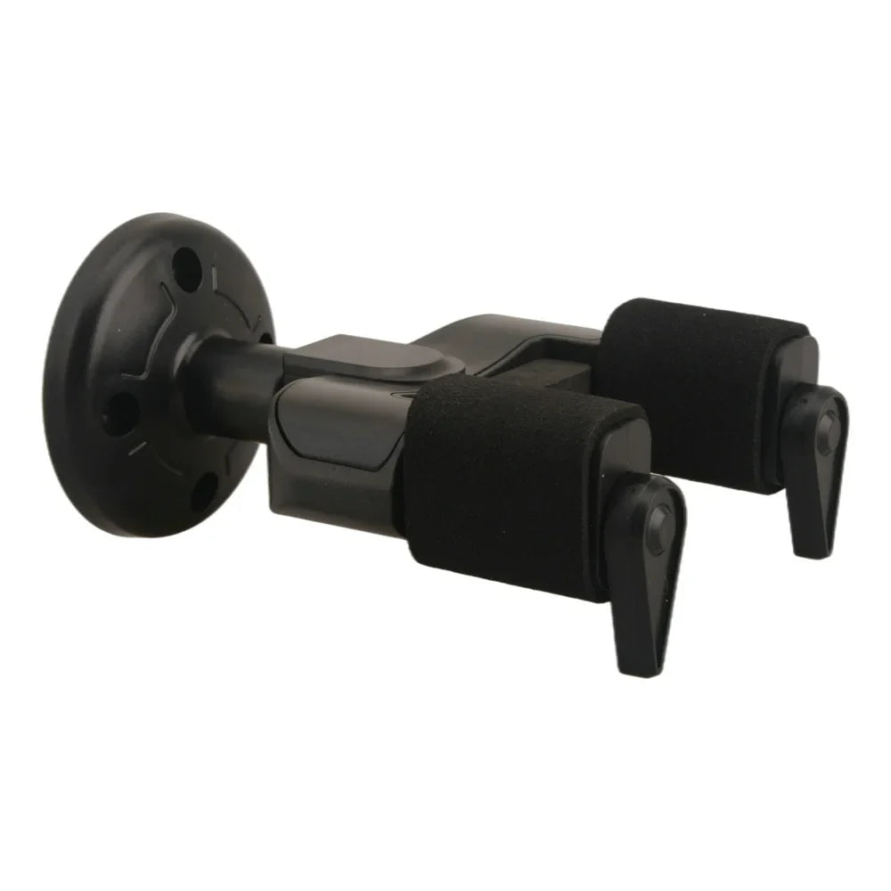 Self-Lock Guitar Wall Hanger — Stand Hook for Electric, Acoustic, Bass, Mandolin & Ukulele