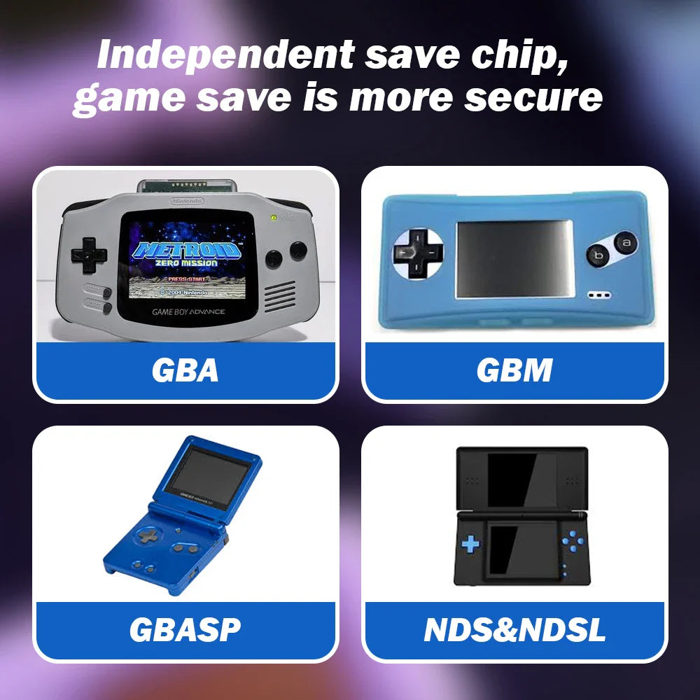Game Card Burner for Game Boy & GBA – ROM Backup, Save Reader & Flasher for GBC/GB Cartridges