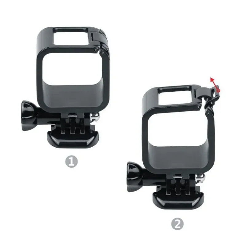Protective Frame Mount Case for GoPro Hero 5 Session / Hero 4 Session – Lightweight Action Camera Housing Bracket Holder Accessory