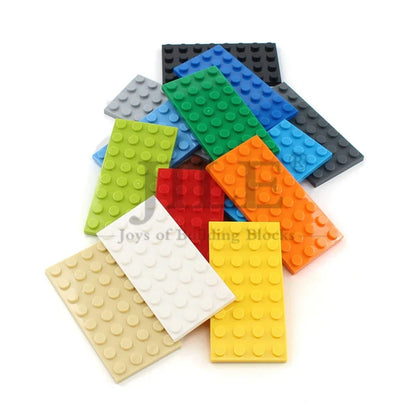 15pcs MOC 3035 Small Base Plates - 4x8 DIY Creative Building Blocks Bricks Compatible Kids Assembly Toys