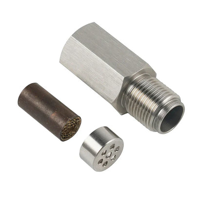 M18X1.5 Oxygen O2 Sensor Spacer Adapter – Universal Stainless Steel Extension Filter for CEL & Check Engine Light