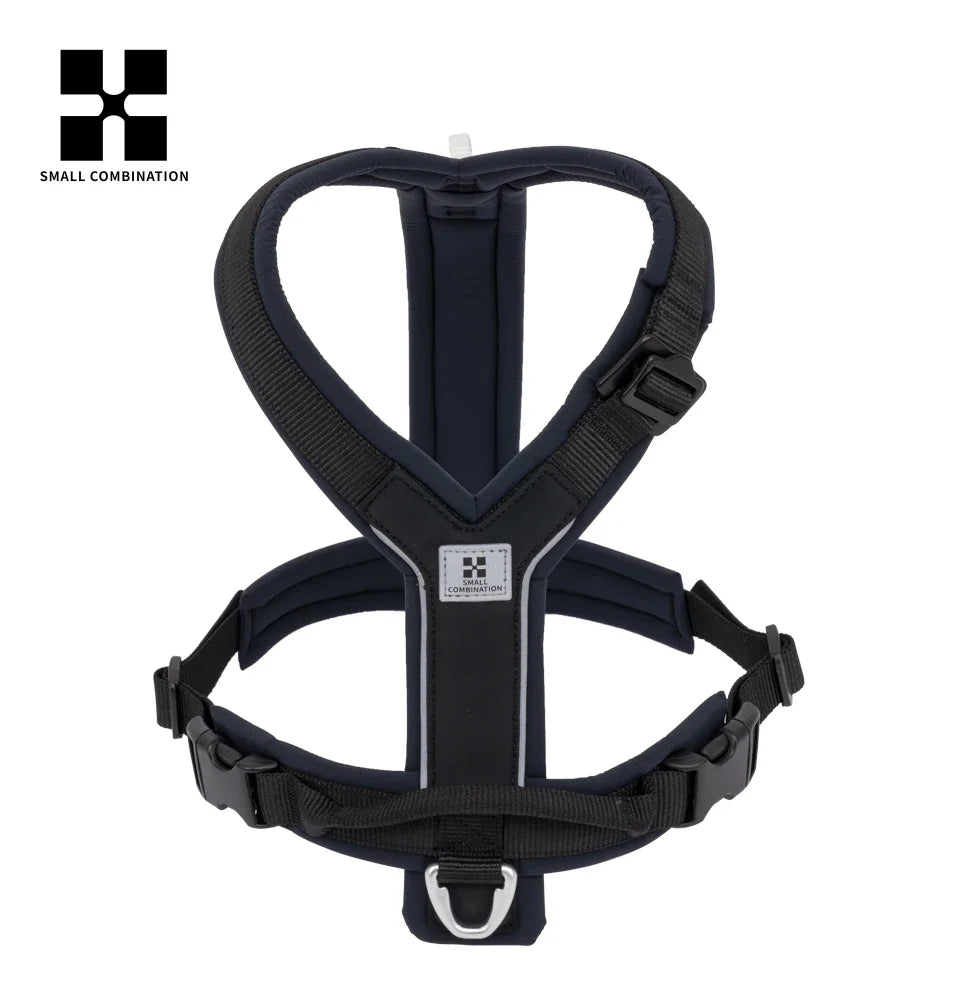 Adjustable Reflective Dog Harness - No-Pull Comfortable Outdoor Walking Harness for Small to Large Dogs