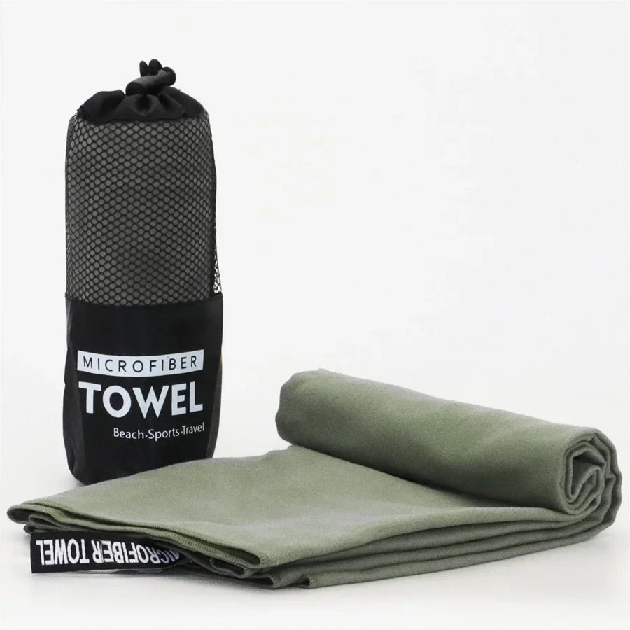 Quick Dry Sports Towel - Extra Large Microfiber Swimming, Pool, Beach & Travel Towel for Outdoor Activities