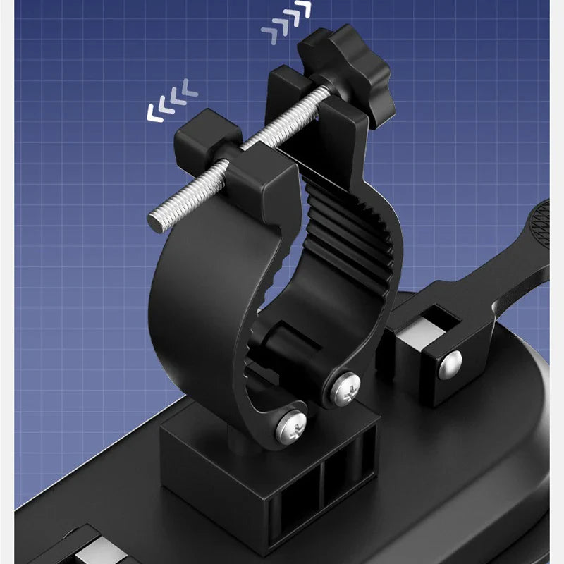 Suction Cup Massage Gun Holder: Hands-Free Fascia Gun Bracket - No Installation Needed, Massager Partner