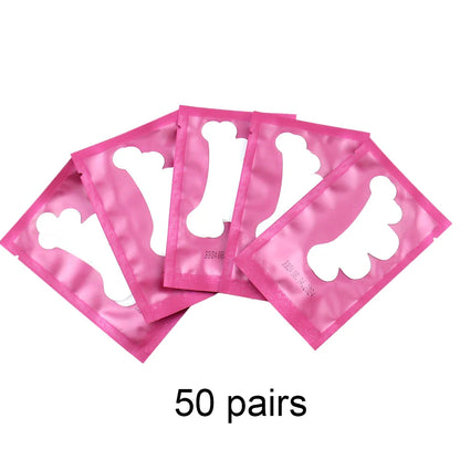 20/50 Pairs Hydrogel Lash Extension Patches | Under Eye Stickers for Grafting & Makeup | Eyelash Extension Tools